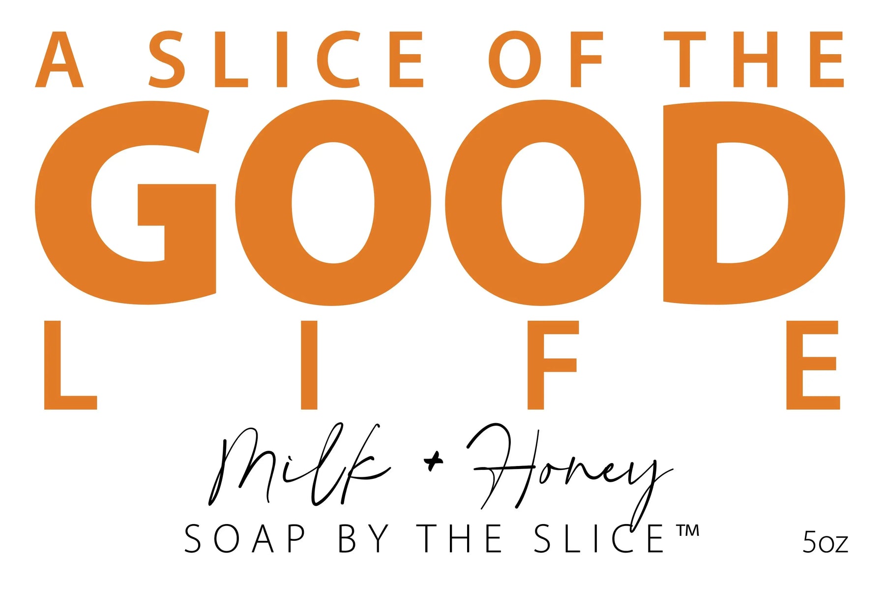 Milk & Honey Soap Slice 5 Oz. by Essential Journeys, Southern food gift detail photo 6