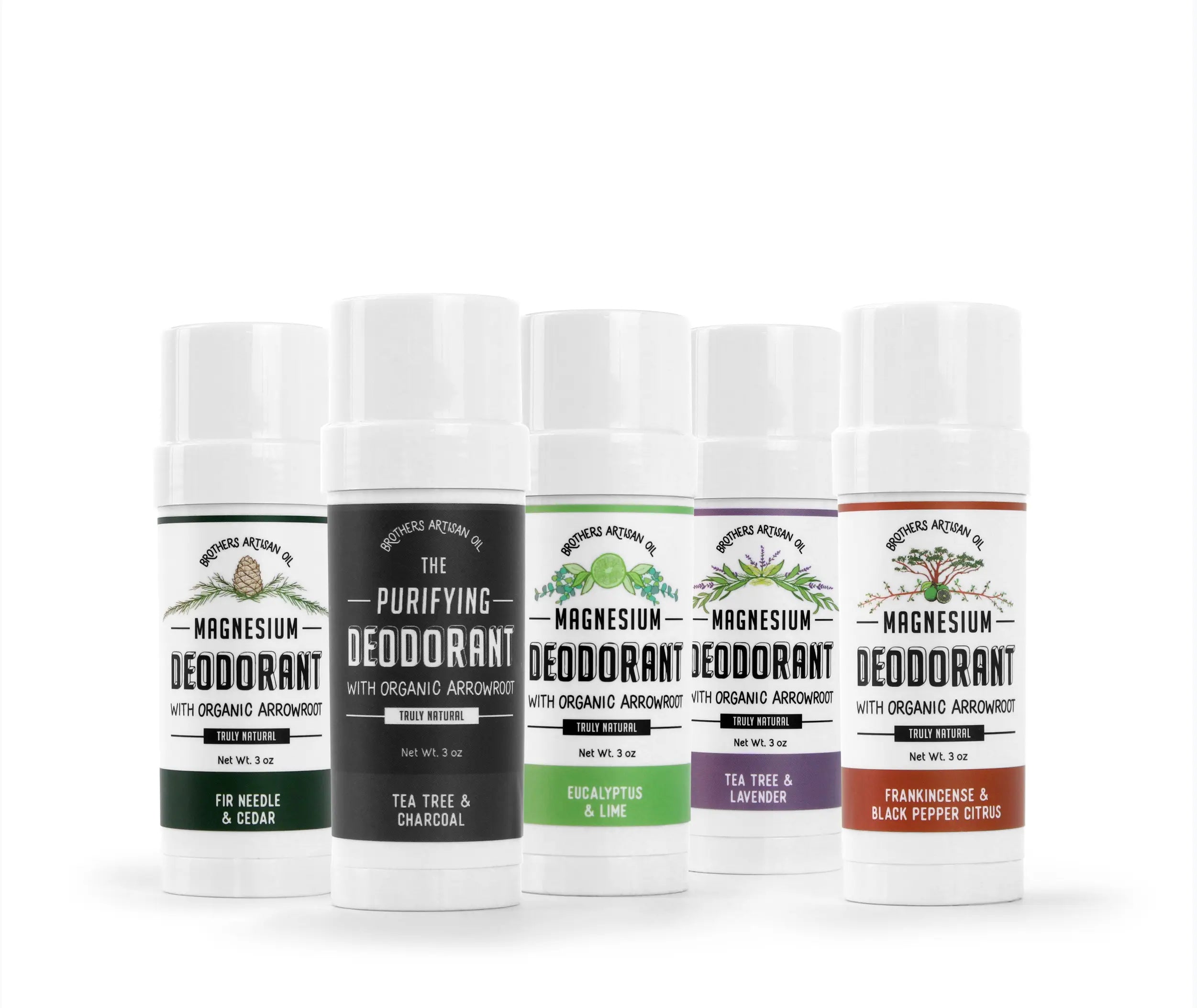 Magnesium Stick Deodorant by Brothers Artisan Oil, deodorants main product photo
