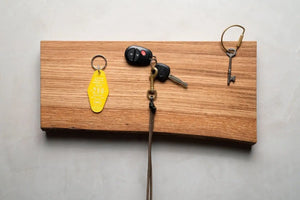 Magnetic Wooden Knife Holder by Alabama Sawyer, wooden knife holder detail photo 5