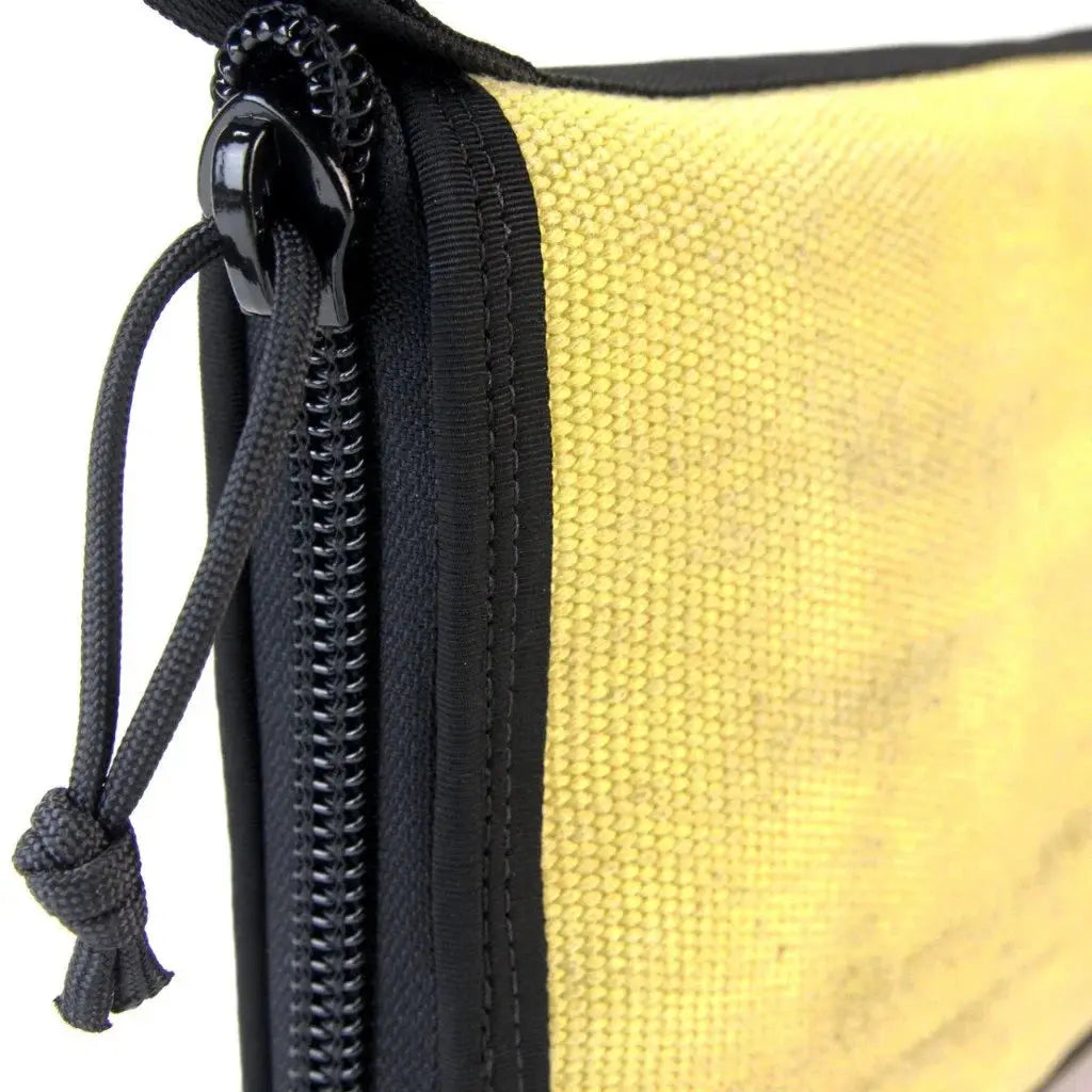 Major Dopp Bag - Large by Recycled Firefighter, handmade leather goods detail photo 8