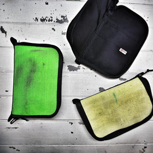Major Dopp Bag - Large by Recycled Firefighter, handmade leather goods detail photo 17