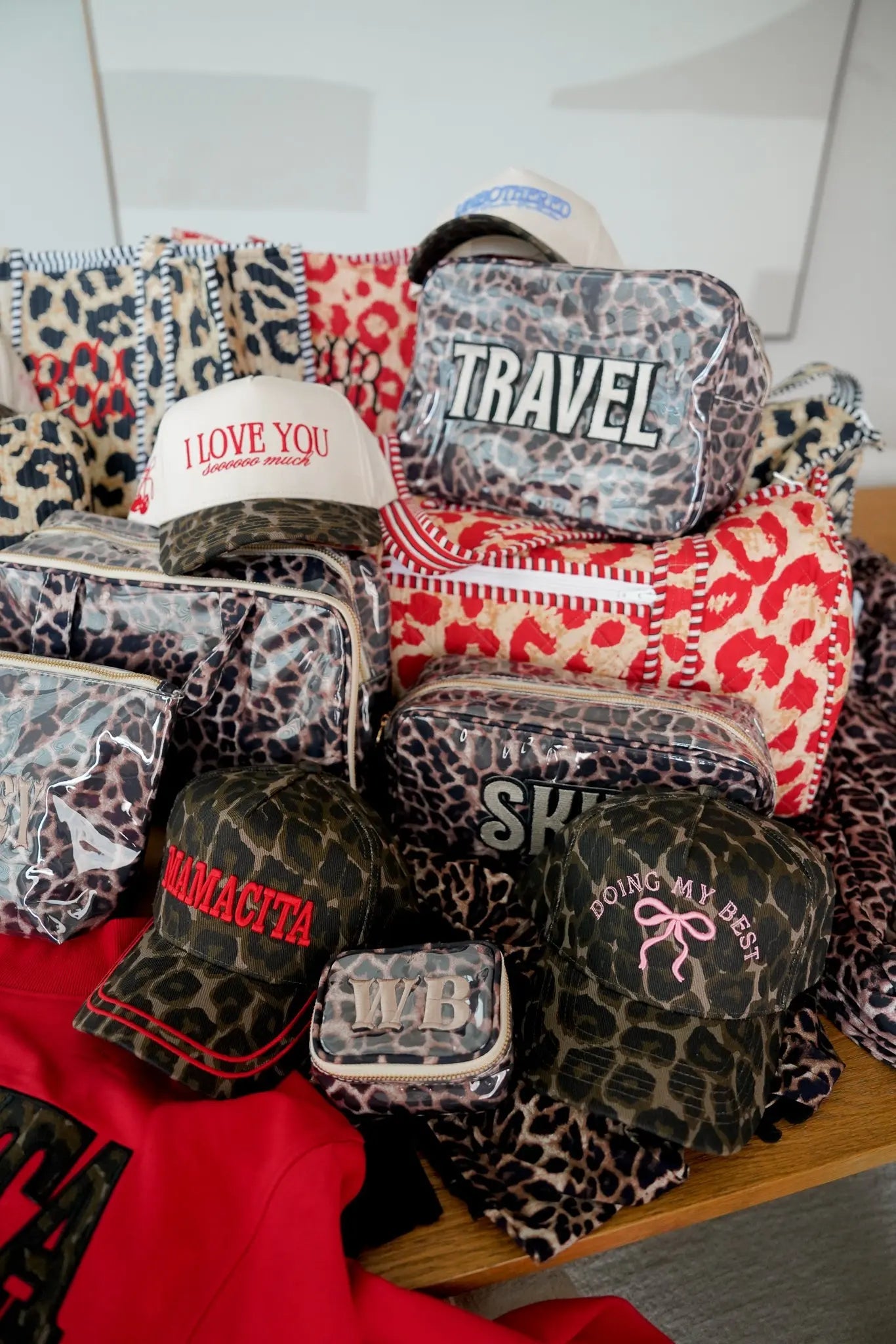 Mamacita - Leopard Vintage Hat by KenzKustomz, Southern lifestyle apparel detail photo 11