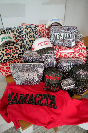 Mamacita - Leopard Vintage Hat by KenzKustomz, Southern lifestyle apparel detail photo 14