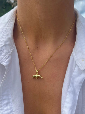 Manatee Necklace by HALT, handmade jewelry main product photo