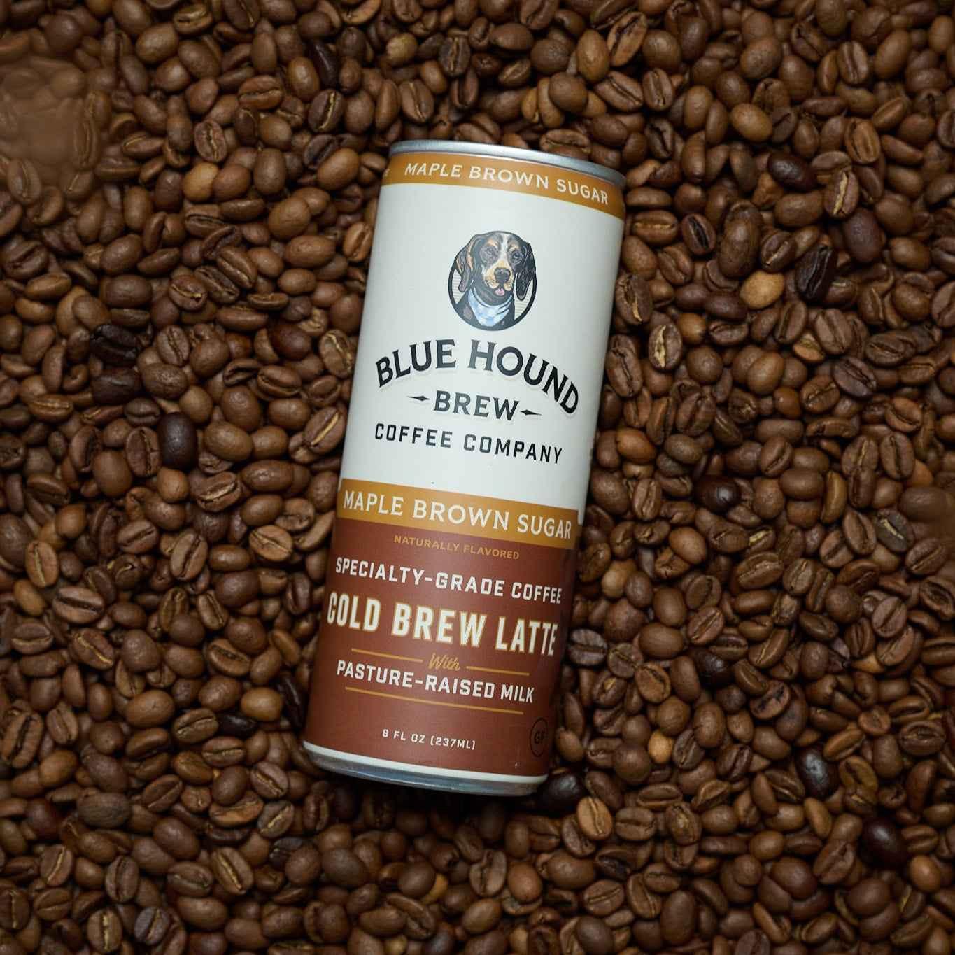 Maple Brown Sugar Latte by Blue Hound Brew, Southern food gift detail photo 5