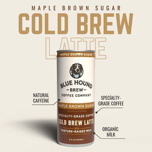 Maple Brown Sugar Latte by Blue Hound Brew, Southern food gift detail photo 3