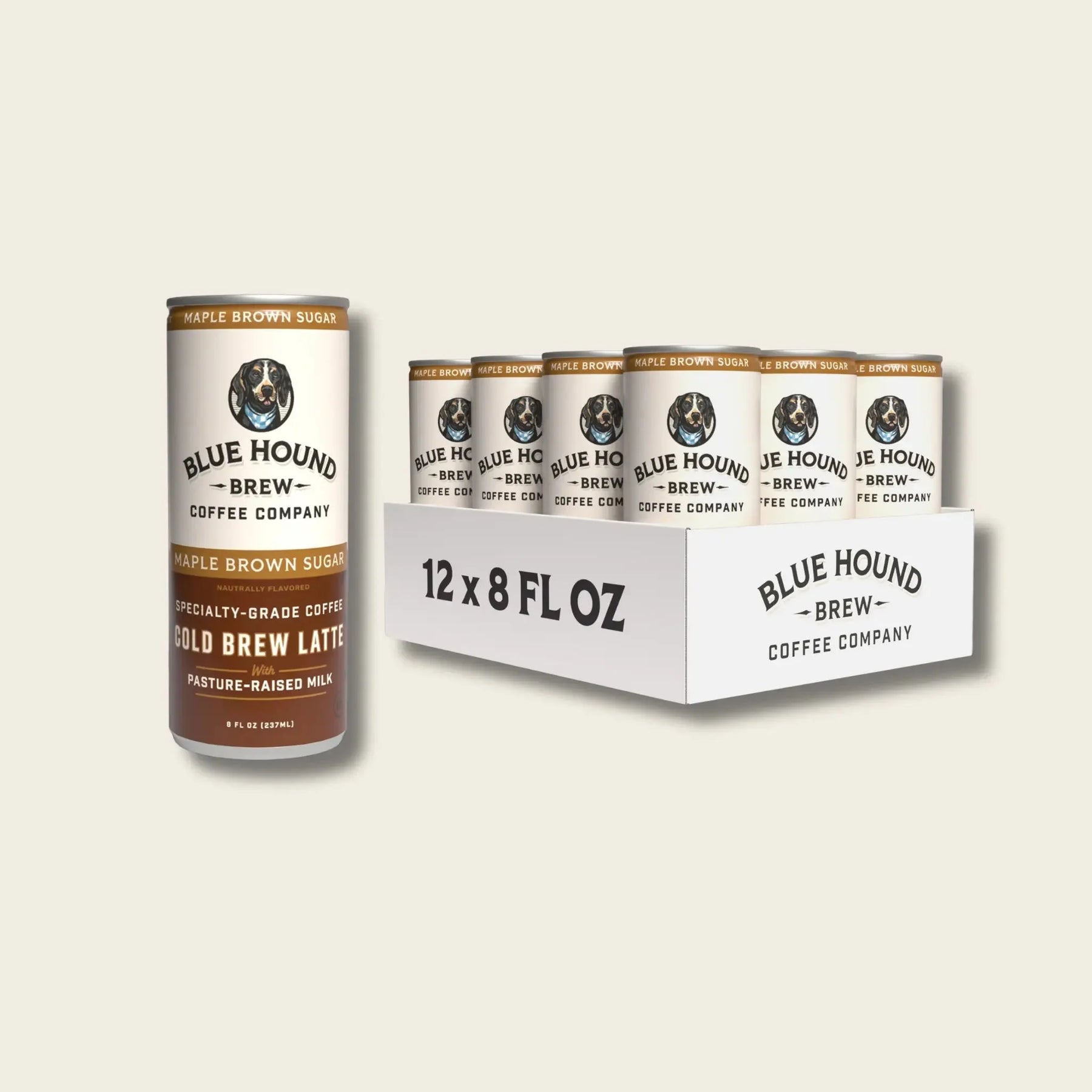 Maple Brown Sugar Latte by Blue Hound Brew, Southern food gift detail photo 2
