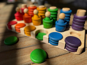 Maple Sorting Tray for Grapat Carla by Maple Play, Southern home decor detail photo 7