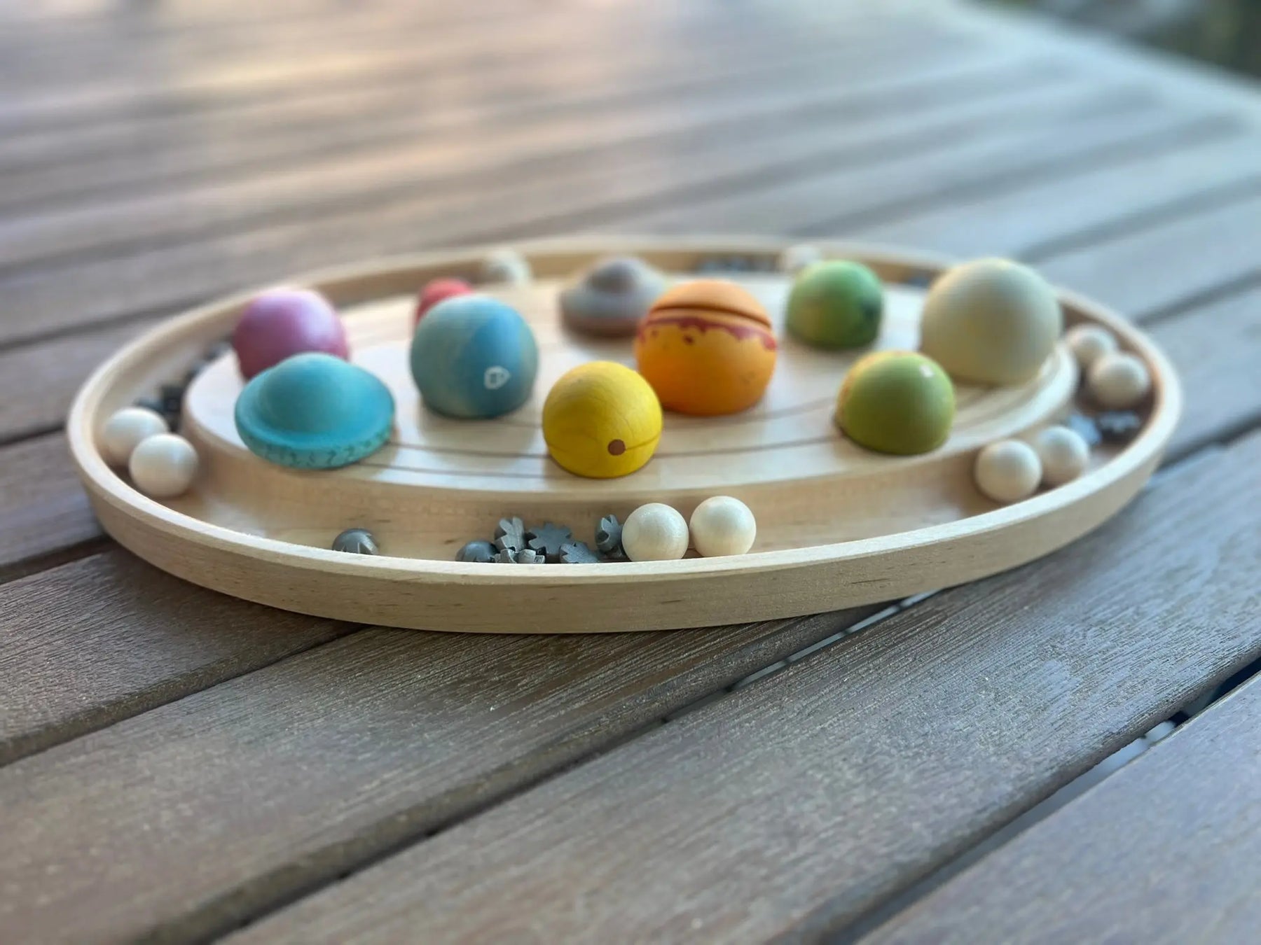 Maple Sorting Tray for Grapat Dear Universe by Maple Play, Southern home decor detail photo 2