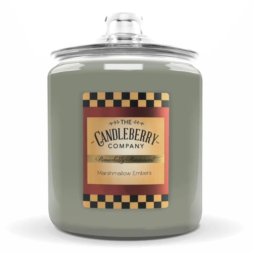Marshmallow & Embers™, 4 - Wick, Cookie Jar Candle (Collective) by The Candleberry® Candle Company, scented candle main product photo