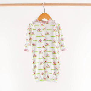 Mascot Mania in Georgia Organic Cotton Kids Pajamas by Nola Tawk, Southern food gift detail photo 3