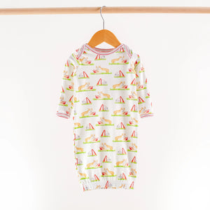 Mascot Mania in Mississippi Organic Cotton Kids Pajamas by Nola Tawk, Southern food gift detail photo 3