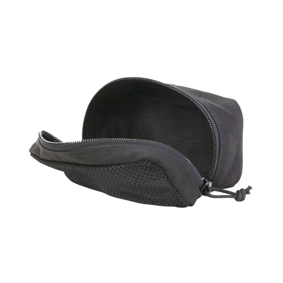 12 Hour Rigid Pouch Set by Recycled Firefighter, handmade leather goods detail photo 10