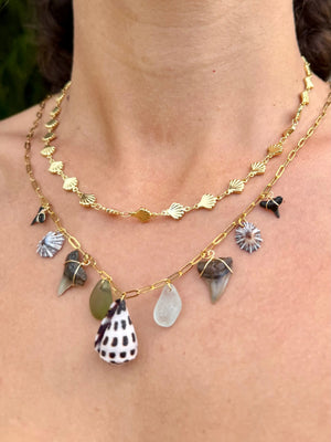 Mini Beachcomber Necklace - 1 by HALT, handmade jewelry detail photo 2