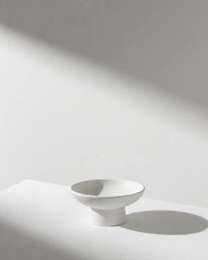 Mini Footed Bowl by Believe Candle, Southern home decor detail photo 5