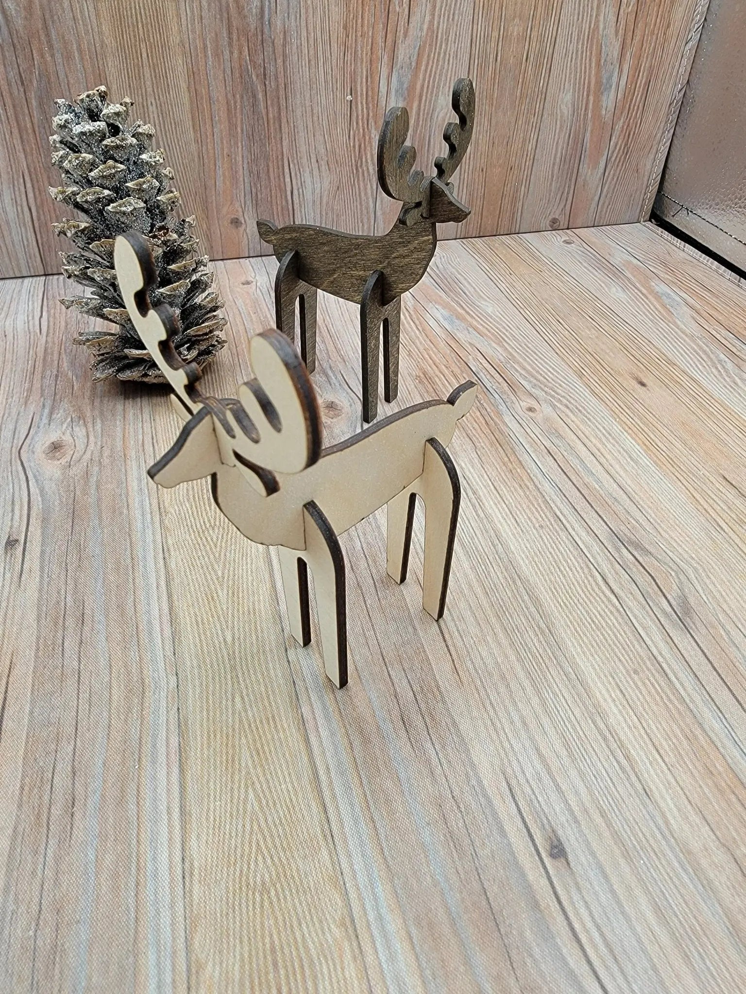 Mini Reindeer Decor by EverLee Creations, Southern home decor main product photo