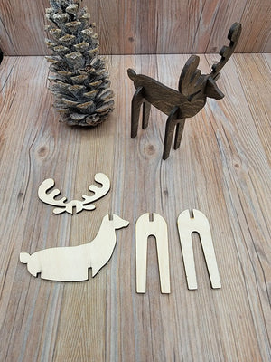 Mini Reindeer Decor by EverLee Creations, Southern home decor detail photo 4