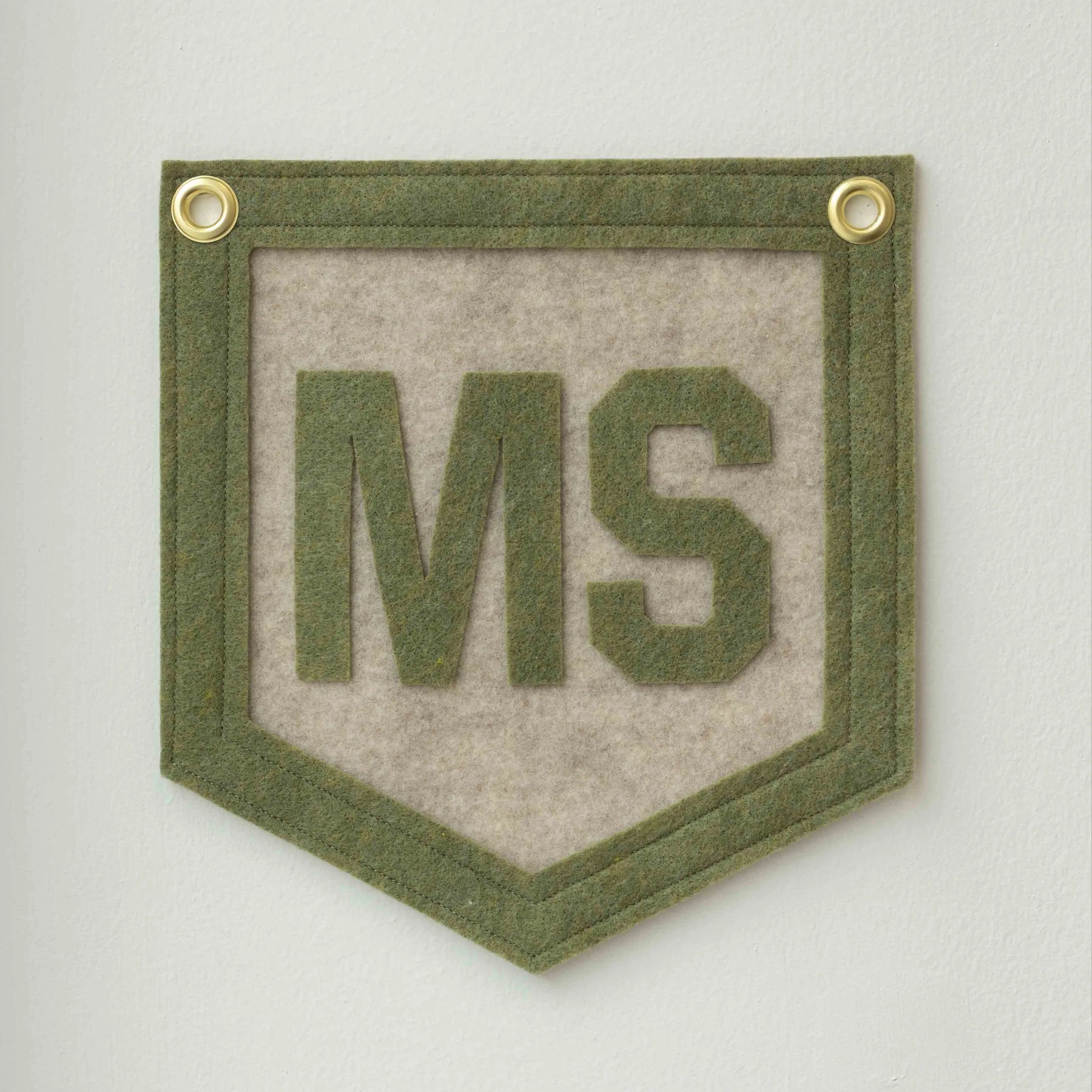 Mini State Pennant by Crooked Letter, Southern home decor detail photo 7