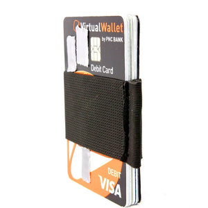 Minimalist Elastic Card Band Wallet by Recycled Firefighter, paper gift detail photo 6