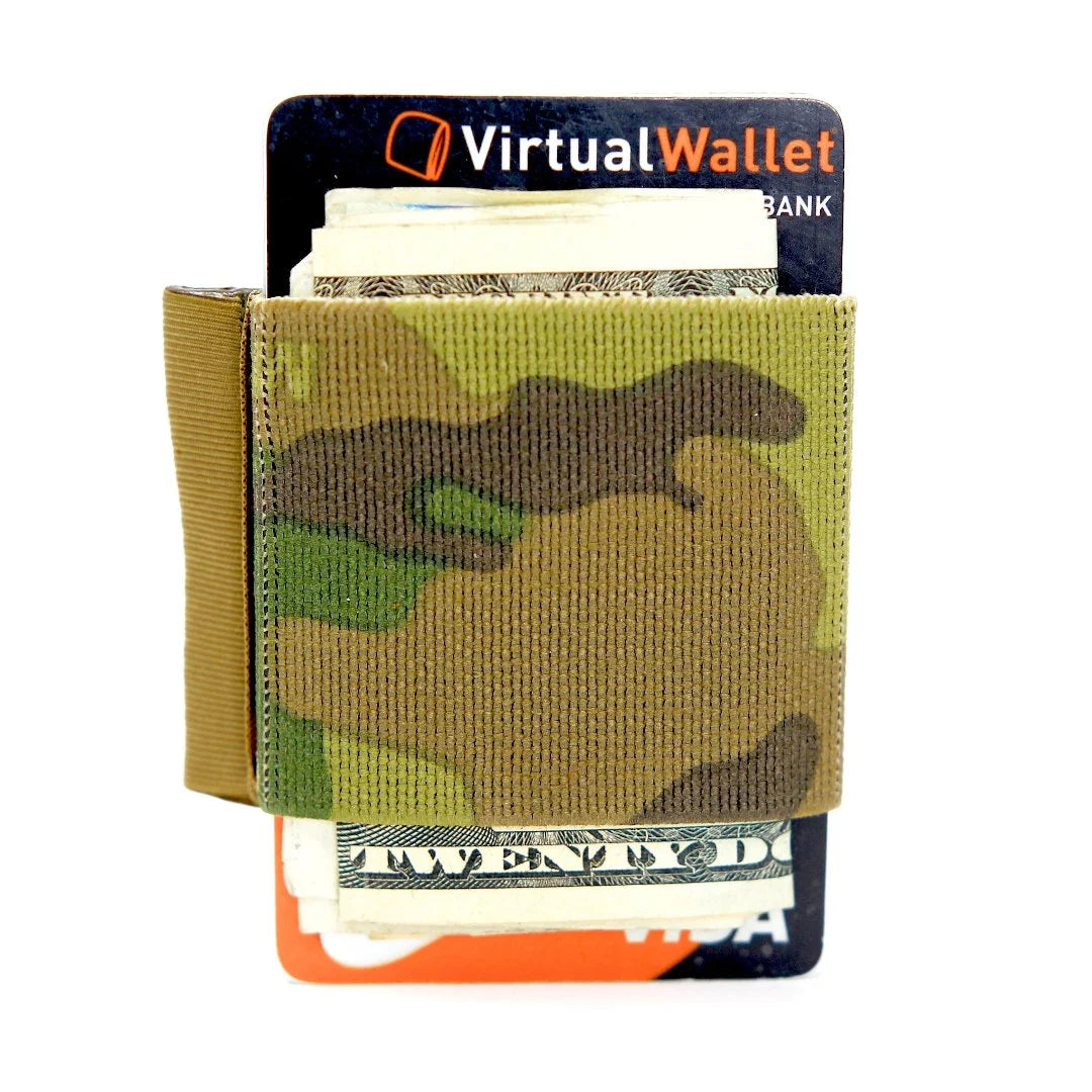 Minimalist Elastic Card Band Wallet by Recycled Firefighter, paper gift detail photo 16