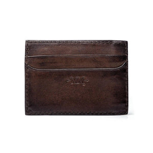Benjamin Leather Front Pocket Wallet by Mission Mercantile Leather Goods, Southern food gift detail photo 3