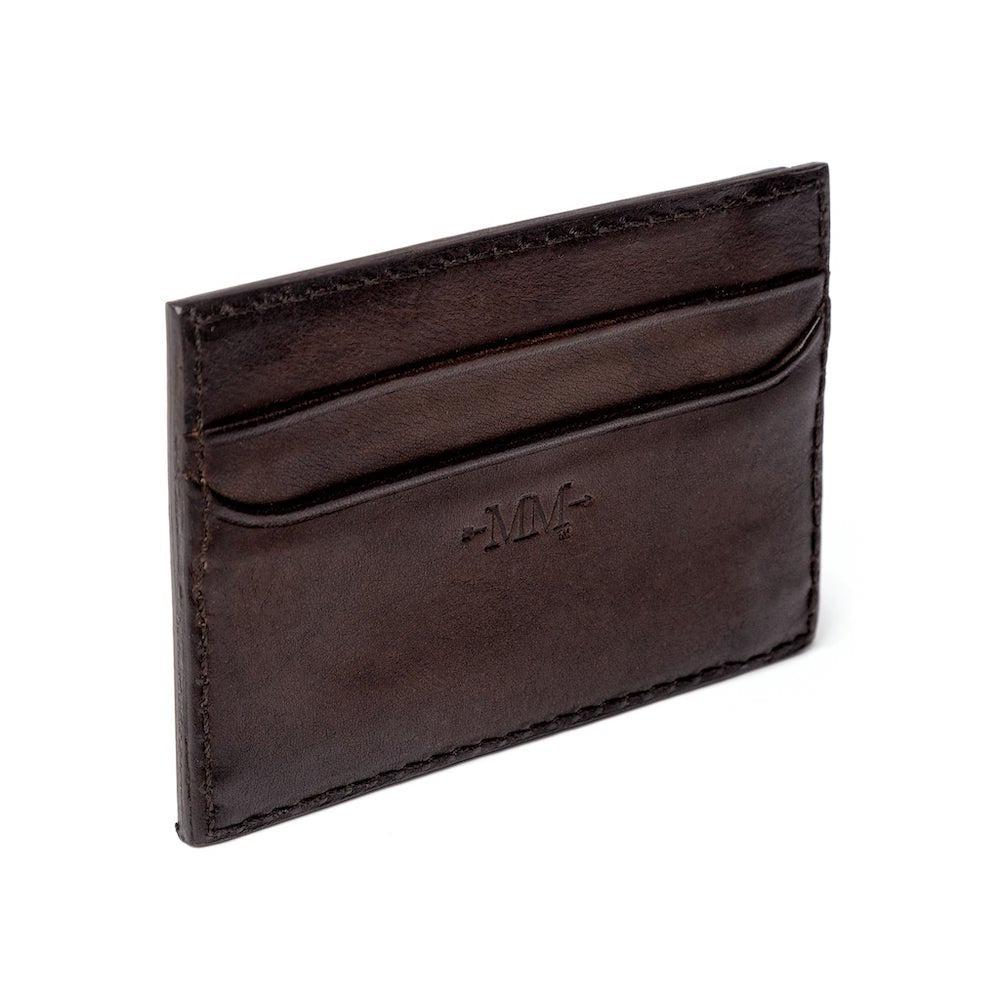 Benjamin Leather Front Pocket Wallet by Mission Mercantile Leather Goods, Southern food gift detail photo 4