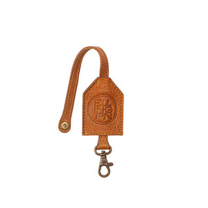 Ellington Leather Key Strap by Mission Mercantile Leather Goods, handmade leather goods detail photo 3