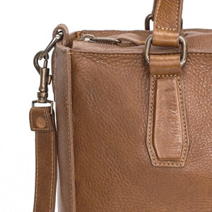 Ellington Leather Market Tote by Mission Mercantile Leather Goods, handmade leather goods detail photo 11