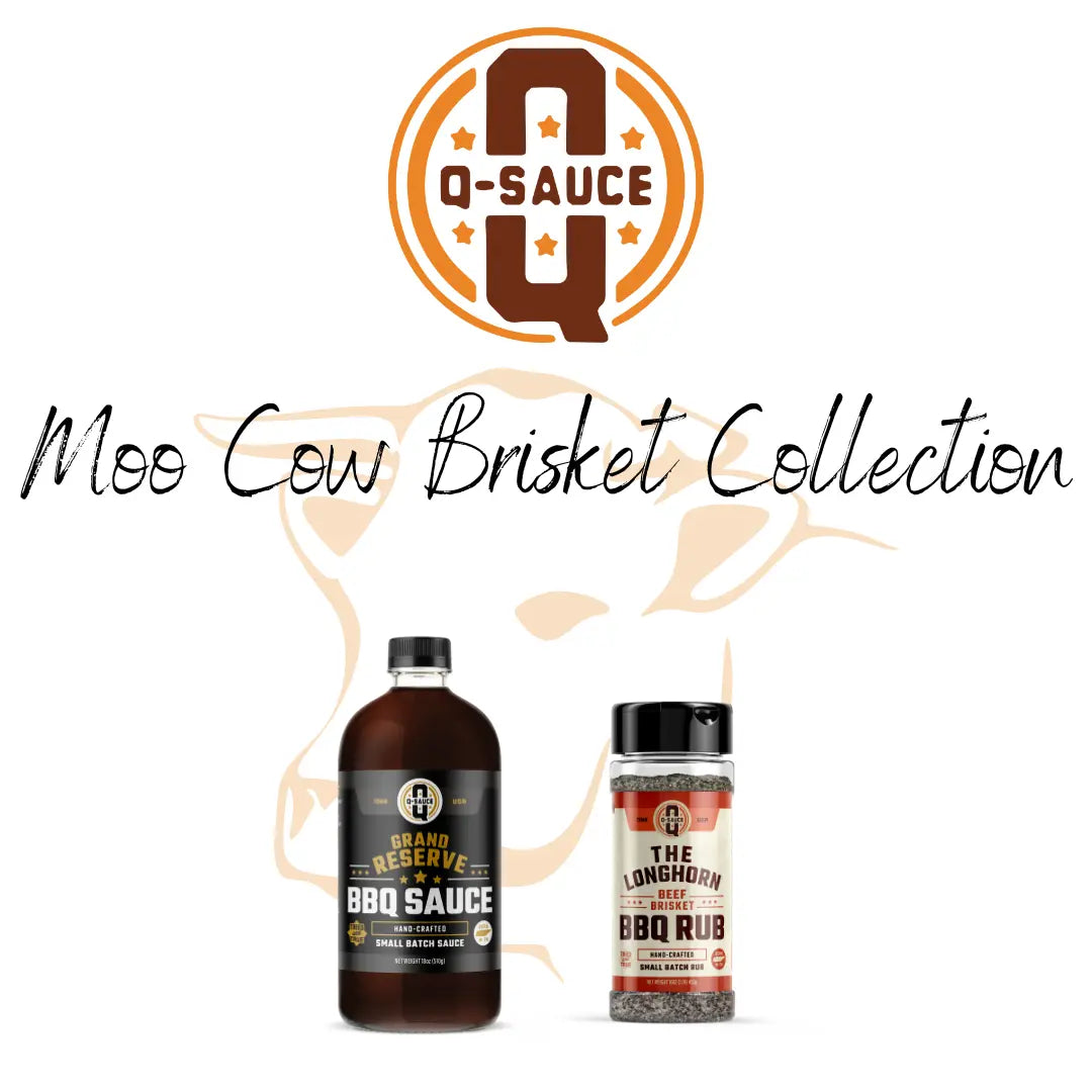 Moo Cow Brisket Collection by Q Sauce, Southern food gift main product photo