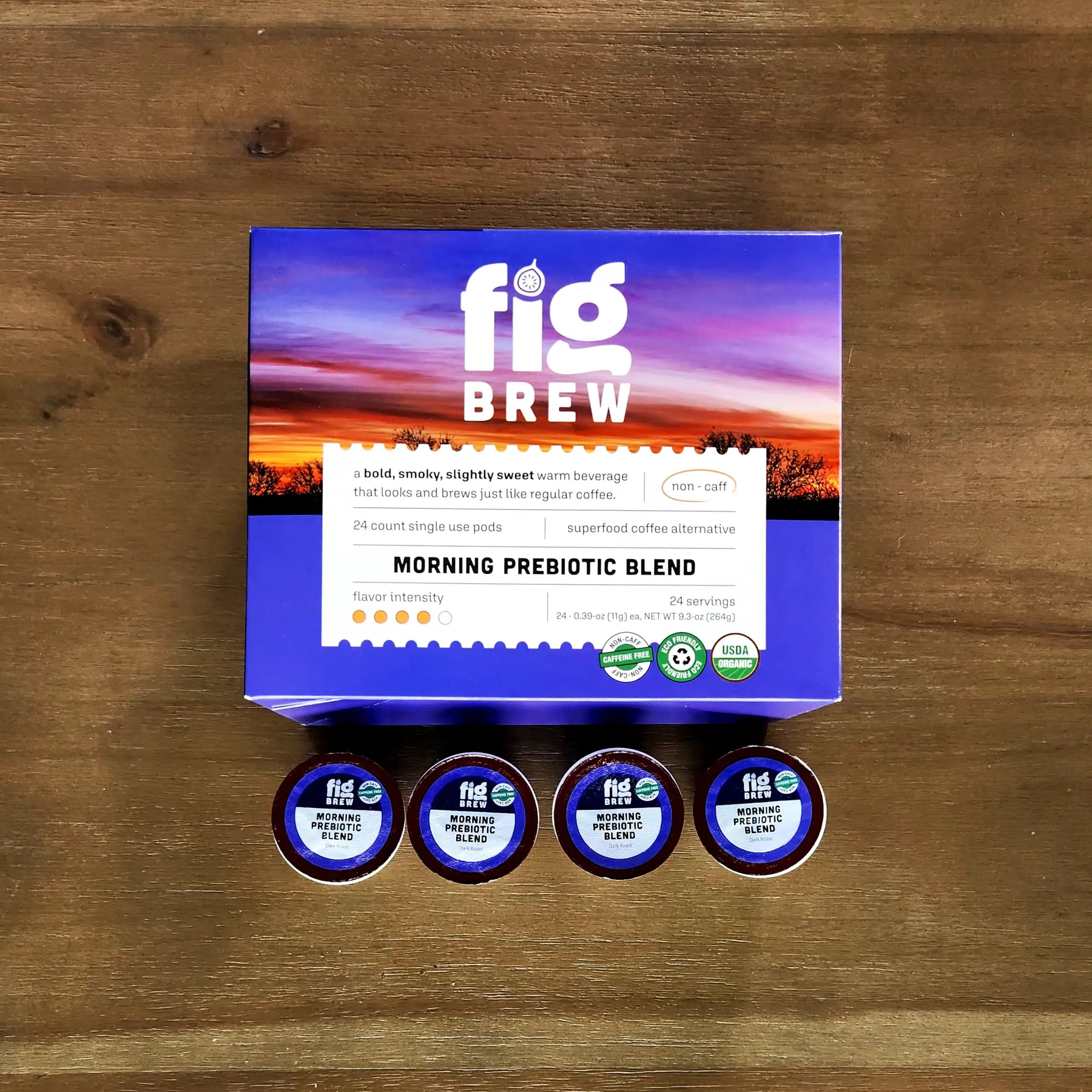 Morning Prebiotic Blend 24ct Single Use Pods by FigBrewLLC, Southern food gift detail photo 4