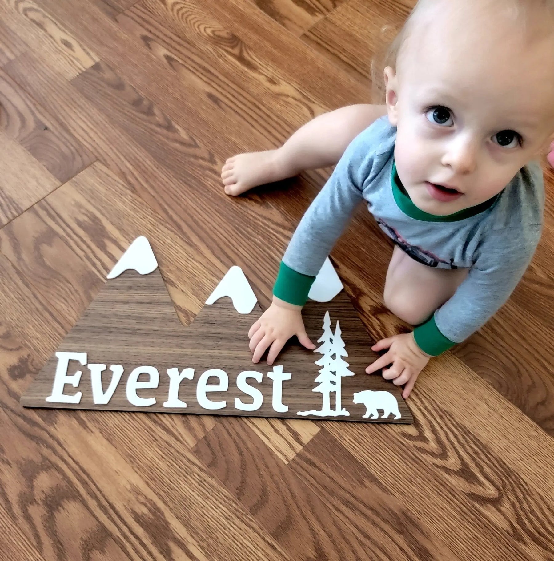 Mountains Personalized sign by EverLee Creations, Southern home decor main product photo