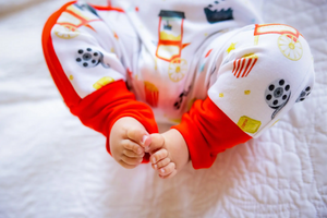 Movie Night Organic Cotton Pajamas by Nola Tawk, Southern food gift detail photo 4