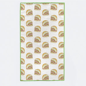 Muffuletta Kitchen Towel by Nola Tawk, tea towel detail photo 2