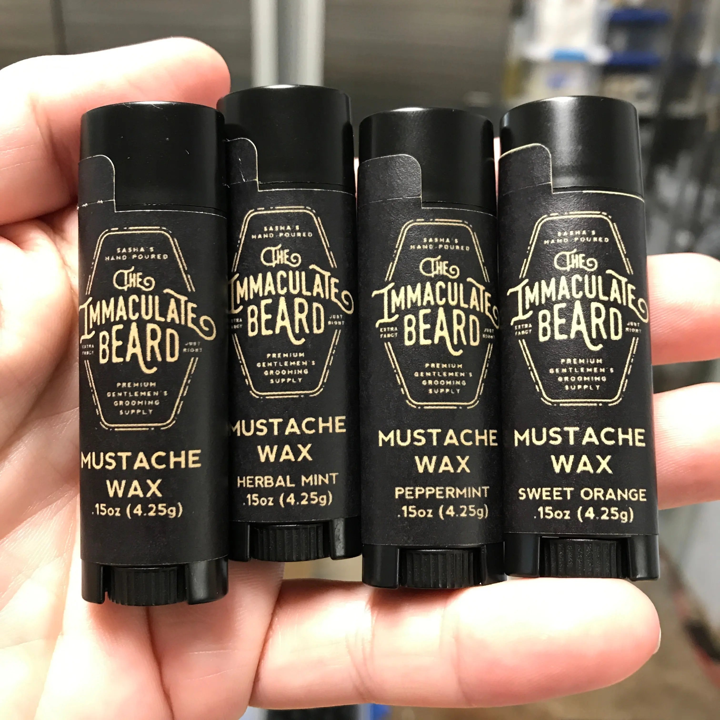 Mustache Wax | The Immaculate Beard by The Immaculate Beard, shaving & grooming detail photo 2
