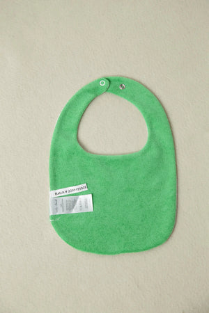 My First Beignet Organic Cotton Baby Bib by Nola Tawk, children's boutique clothing detail photo 2