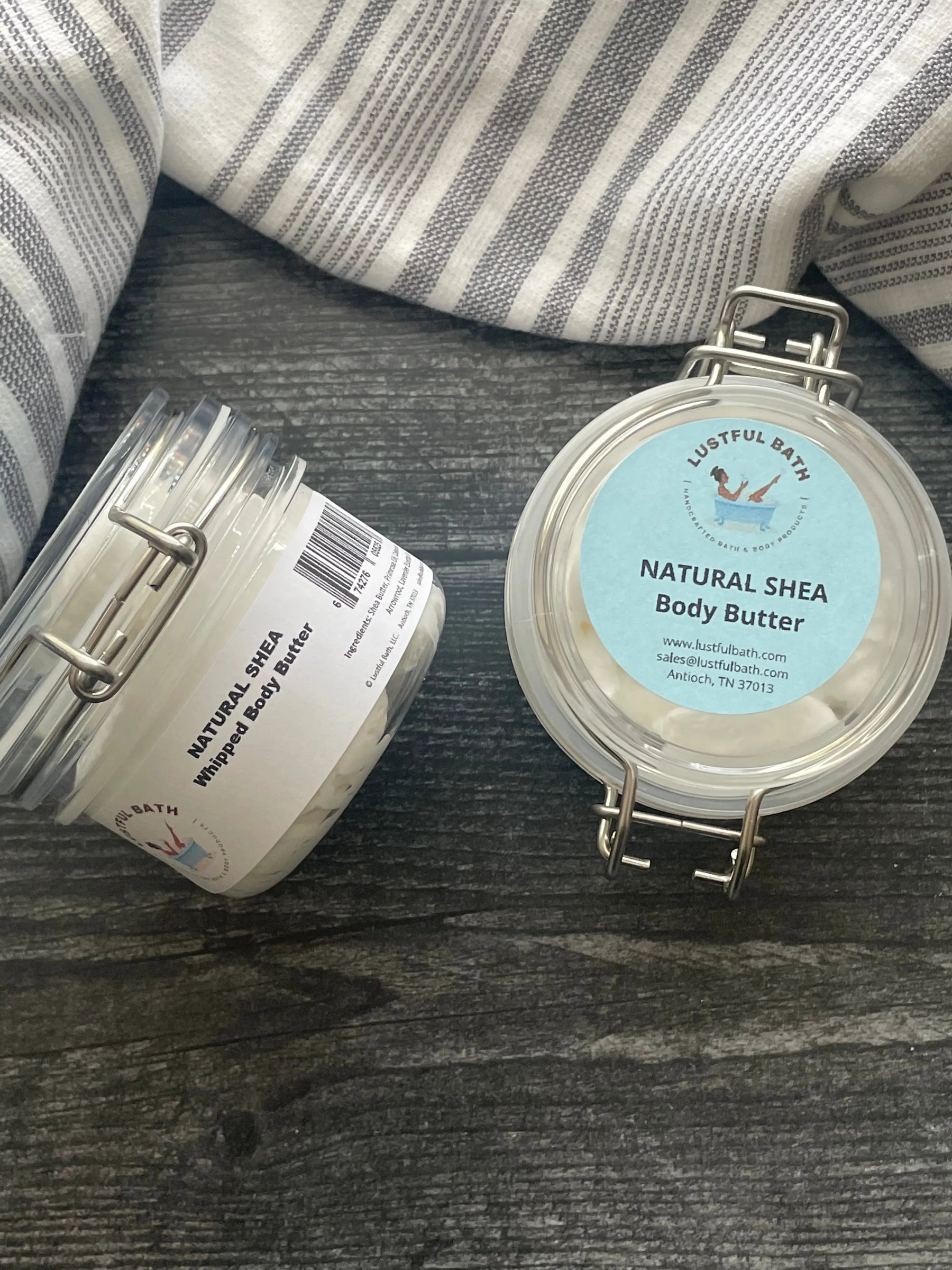 Natural Shea Body Butter by Lustful Bath, LLC, natural skincare detail photo 3