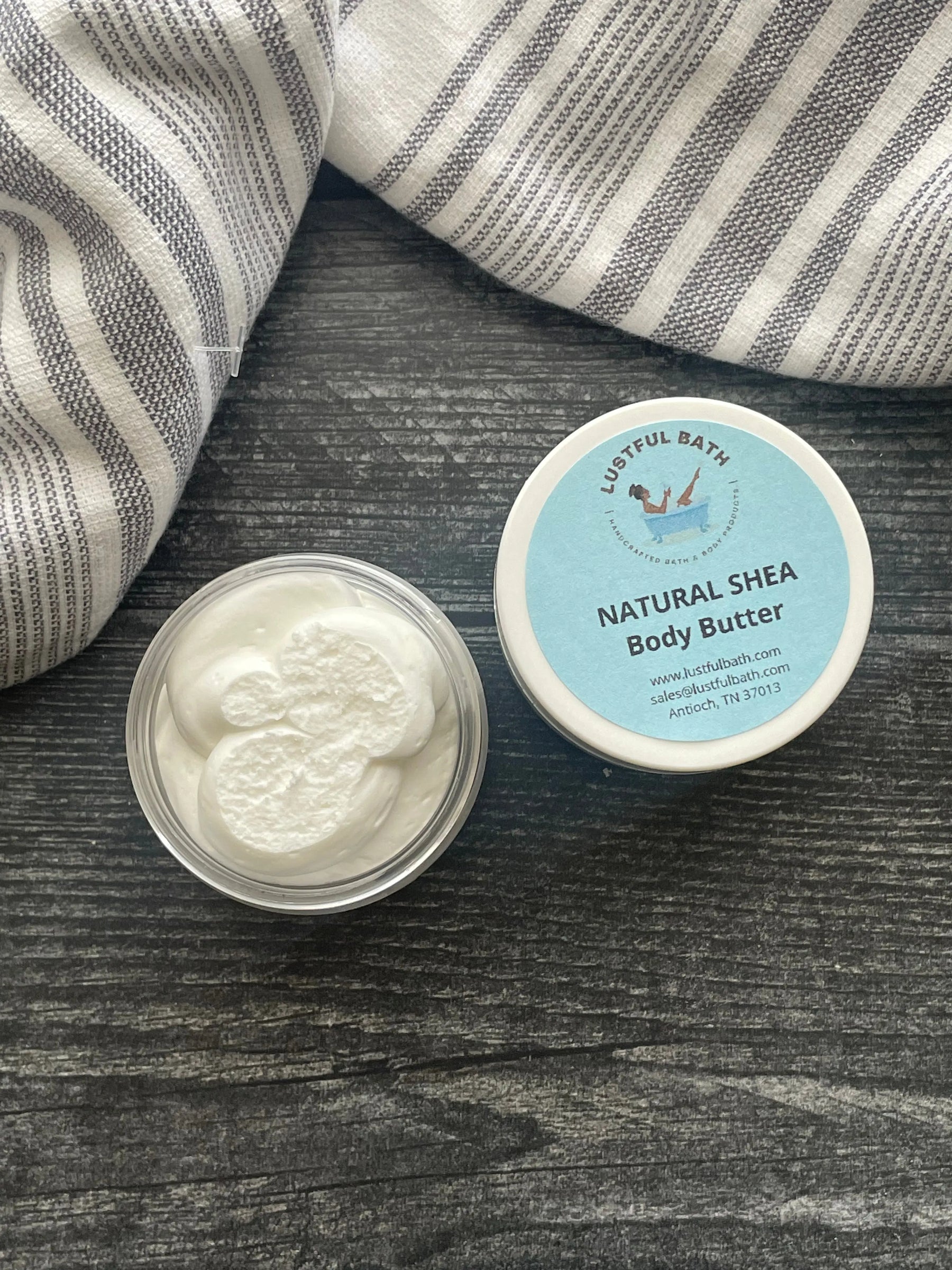 Natural Shea Body Butter by Lustful Bath, LLC, natural skincare detail photo 4