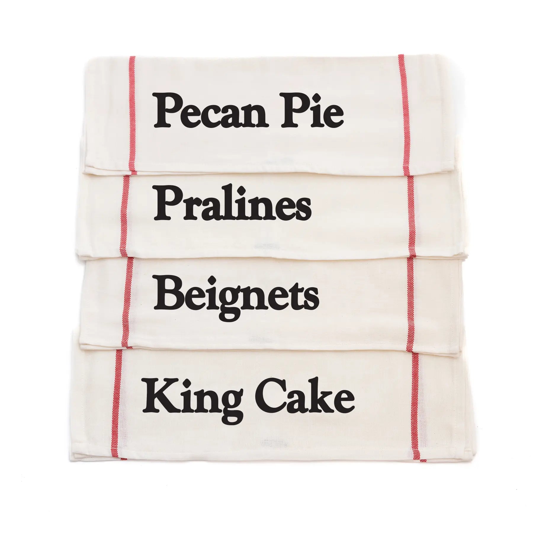 NOLA Sweets Cotton Kitchen Towels by Nola Tawk, tea towel main product photo