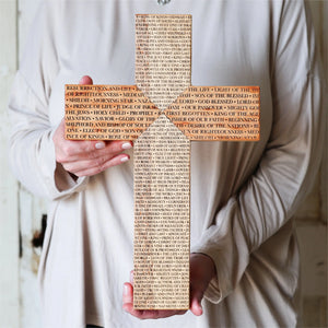 Names of the Savior Cross by Dennehey Design Co., religious items main product photo