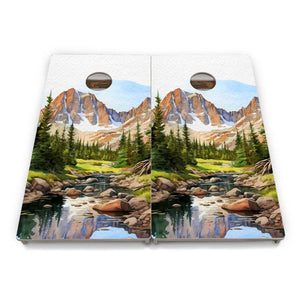 National Parks Cornhole Boards - Professional Tournament Series (10 options) by Cornhole Solutions, custom cornhole board detail photo 12