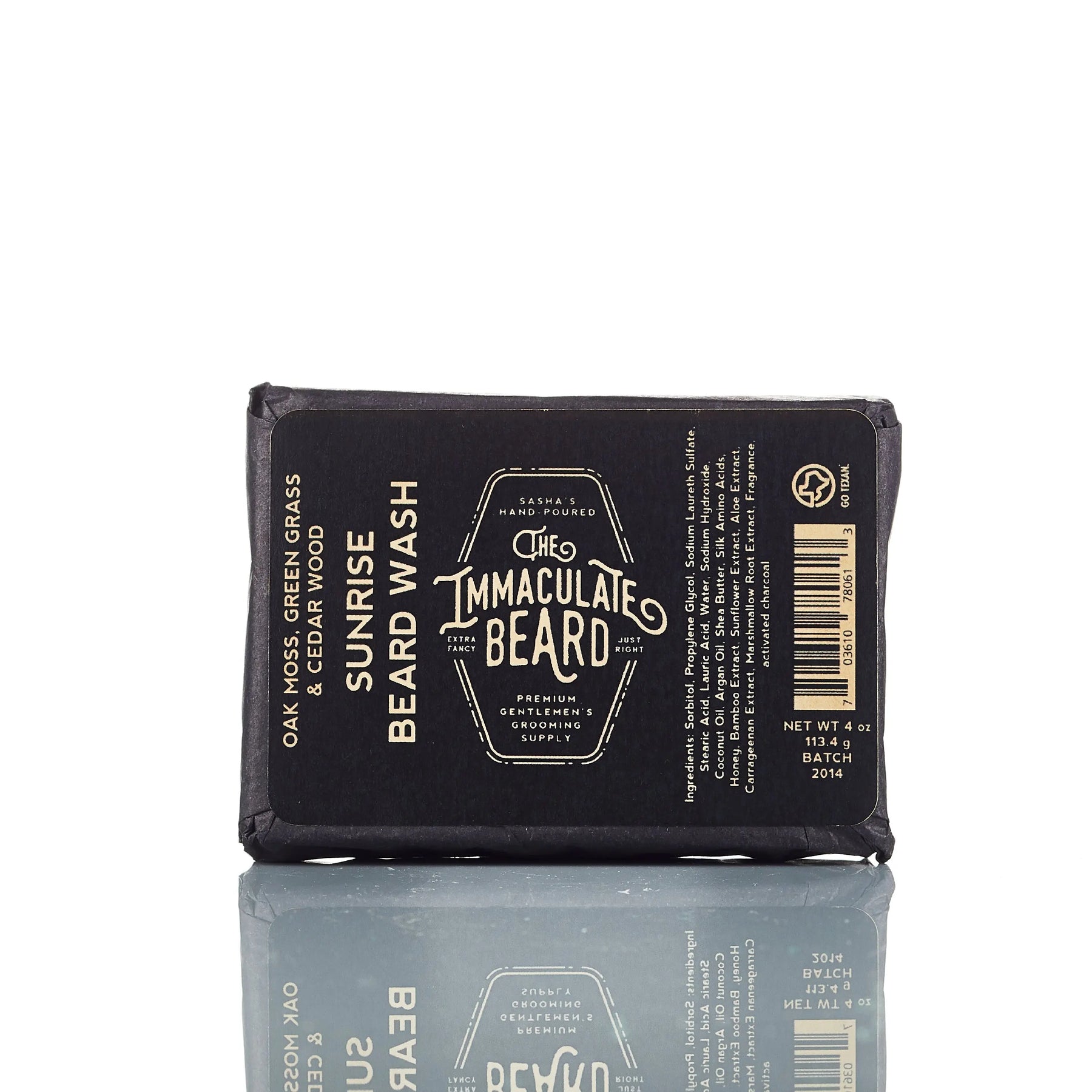 Natural Beard Wash Bar | Beard Shampoo | The Immaculate Beard by The Immaculate Beard, shaving & grooming detail photo 5