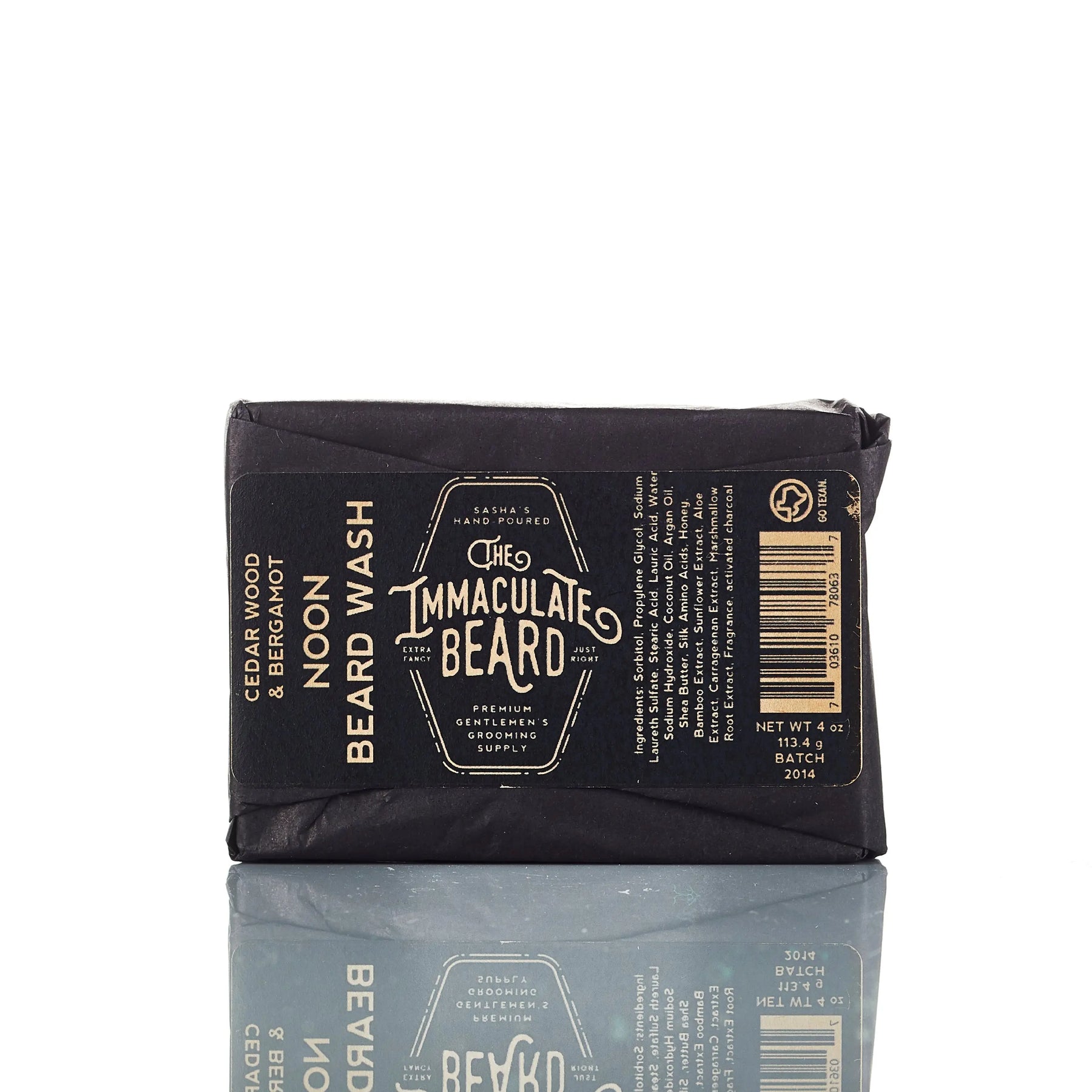 Natural Beard Wash Bar | Beard Shampoo | The Immaculate Beard by The Immaculate Beard, shaving & grooming detail photo 7