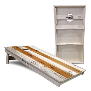 Natural Large SS Cornhole Boards - Professional Tournament Series by Cornhole Solutions, custom cornhole board detail photo 6