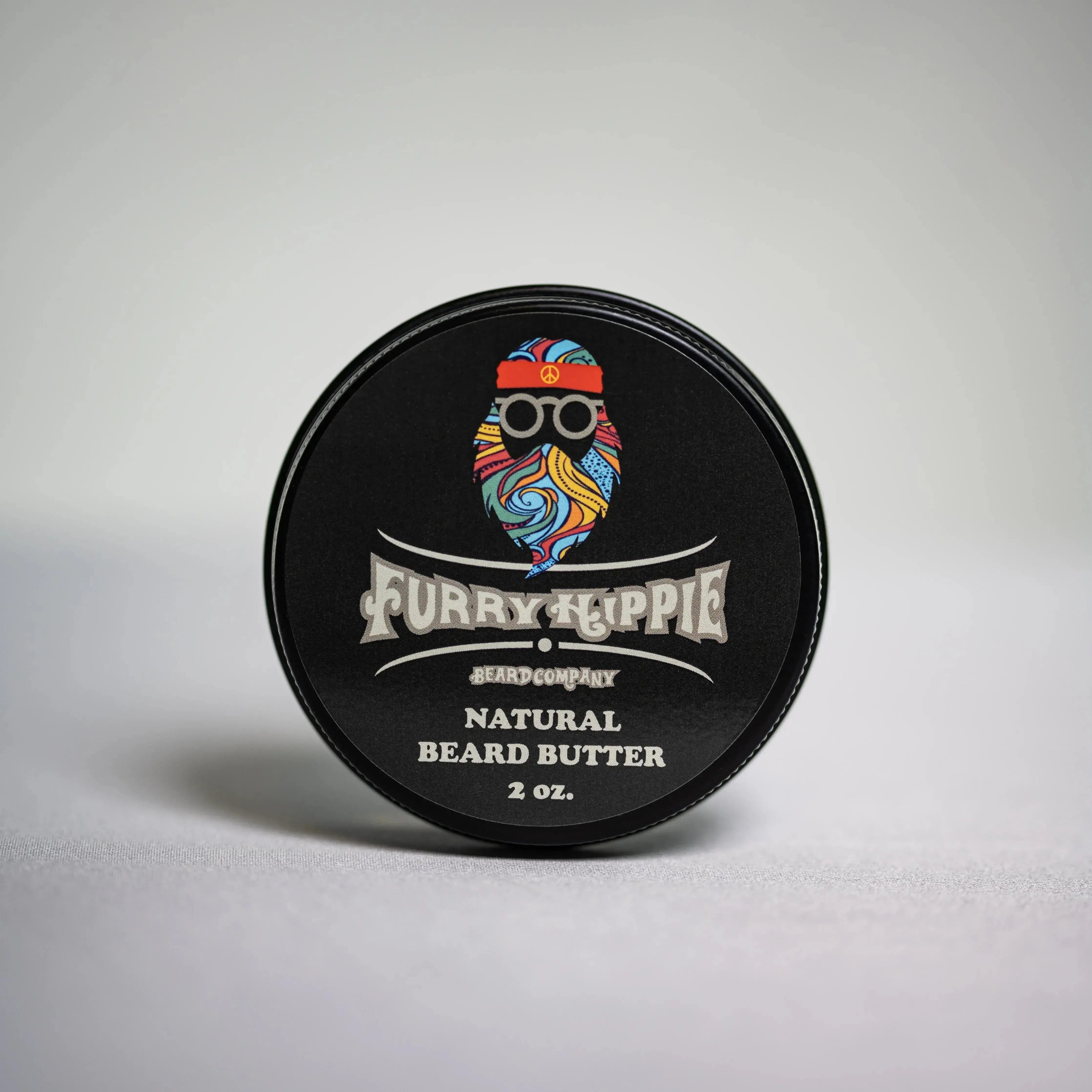 Natural | Unscented Beard Butter by Furry Hippie Beard Company, scented candle main product photo