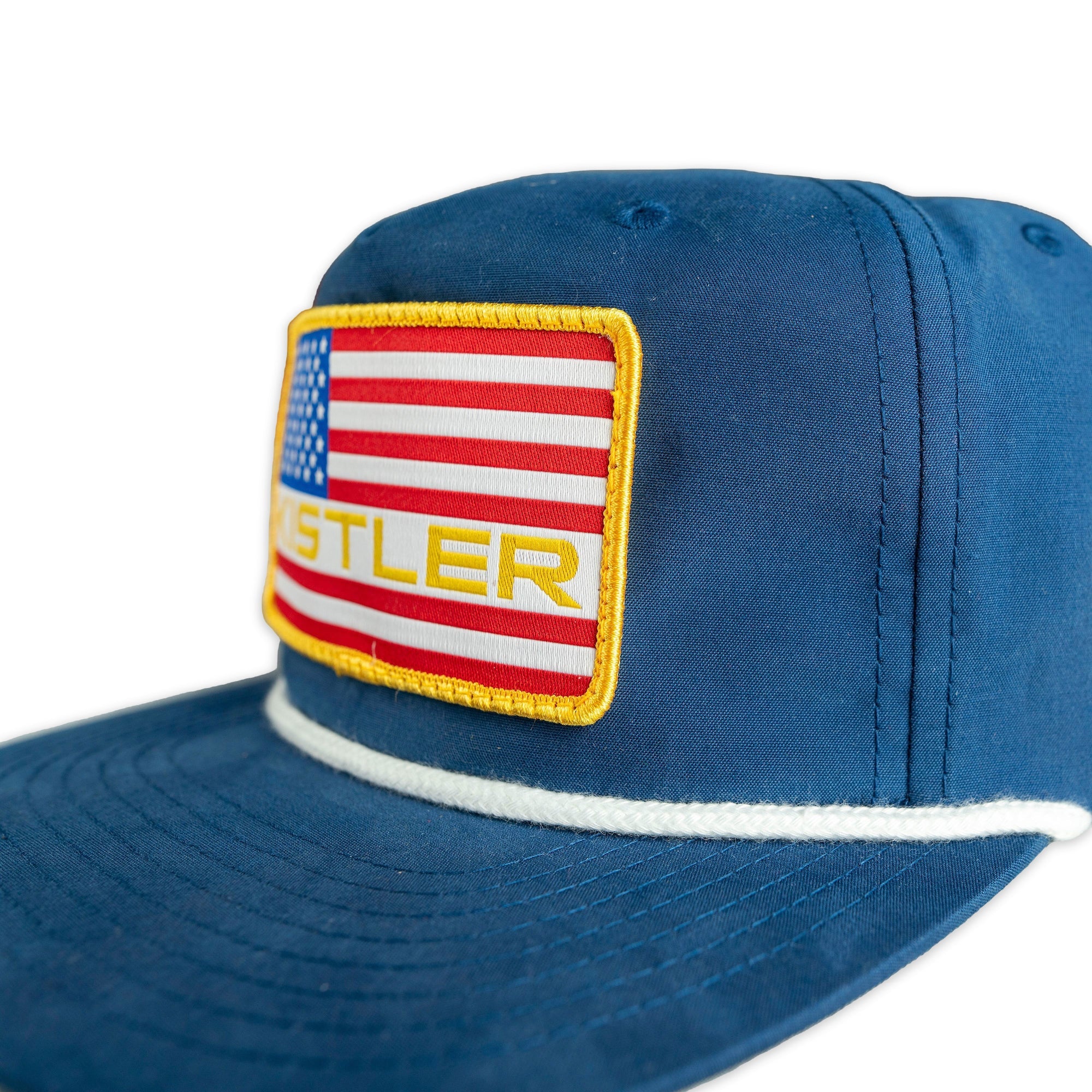 Kistler USA Cap, UPF 50+ detail view by KISTLER Fishing