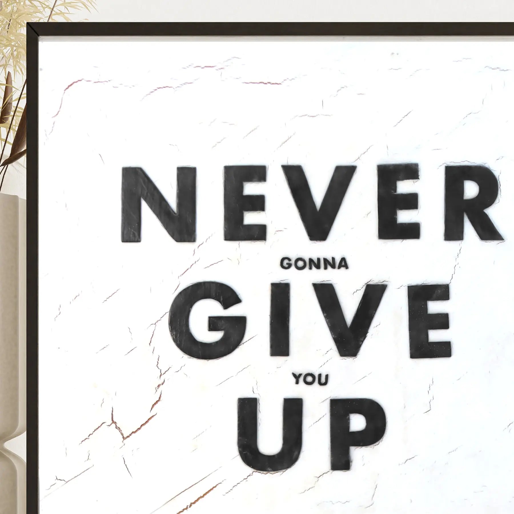 Never Give Up Art Prints by Dennehey Design Co., paper gift detail photo 3