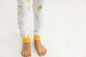 New Year's Eve Organic Cotton Kids Pajamas by Nola Tawk, Southern food gift detail photo 5