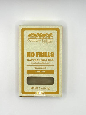 No Frills Soap Bar set of 30 Bars WHOLESALE by Country Lather Soap Works, natural skincare detail photo 2