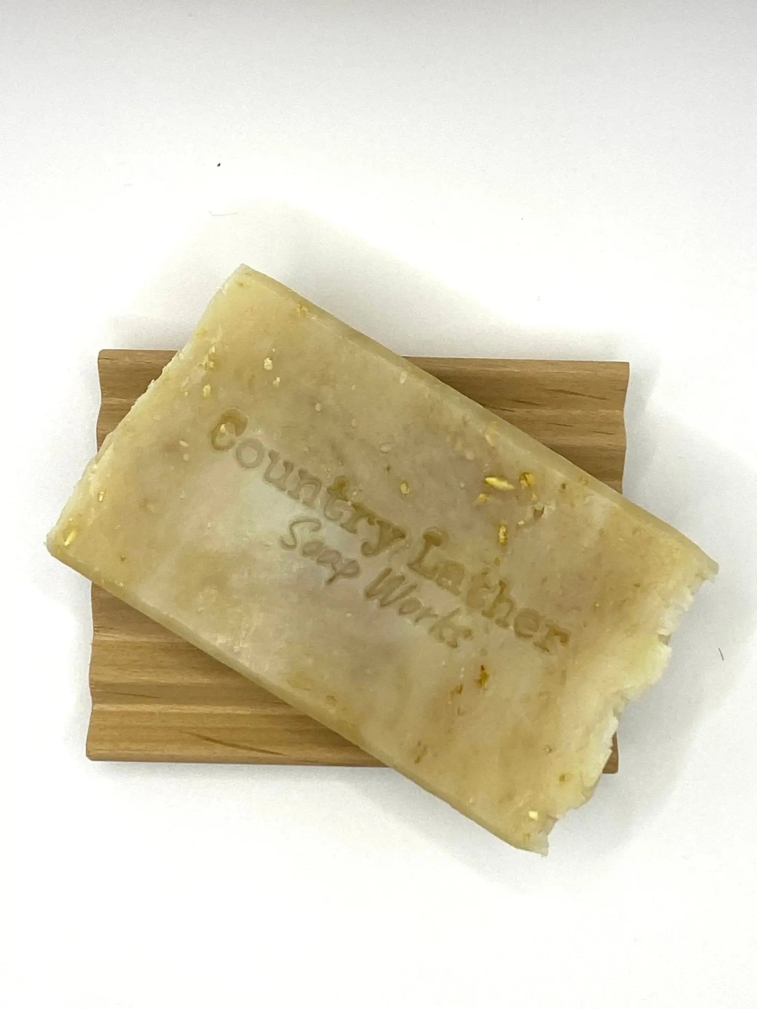 No Frills Soap Bar set of 30 Bars WHOLESALE by Country Lather Soap Works, natural skincare detail photo 4