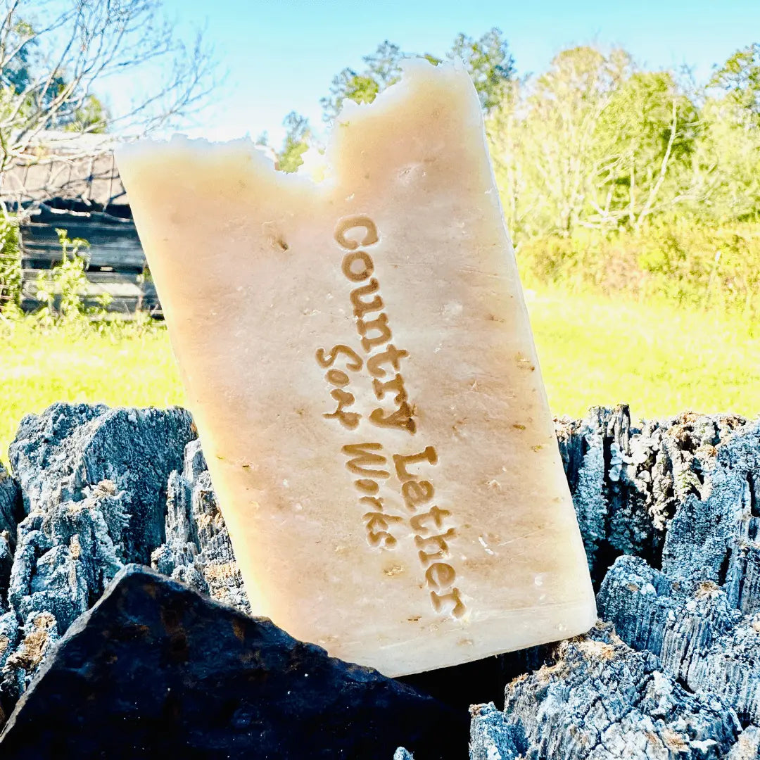 No Frills Soap Bar set of 30 Bars WHOLESALE by Country Lather Soap Works, natural skincare detail photo 5